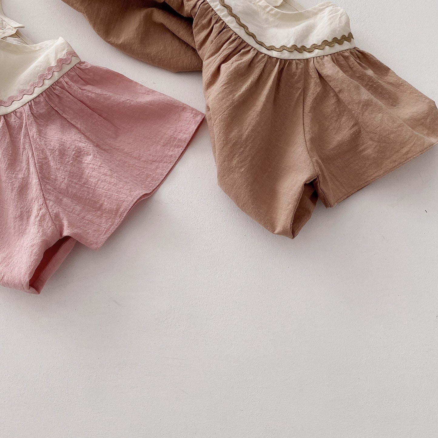 -ベビー バタフライ スリーブ ロンパース 48901799 - mamahalo shop - 半袖ロンパース -  べビー服 - 子供服 - 男の子 - 女の子