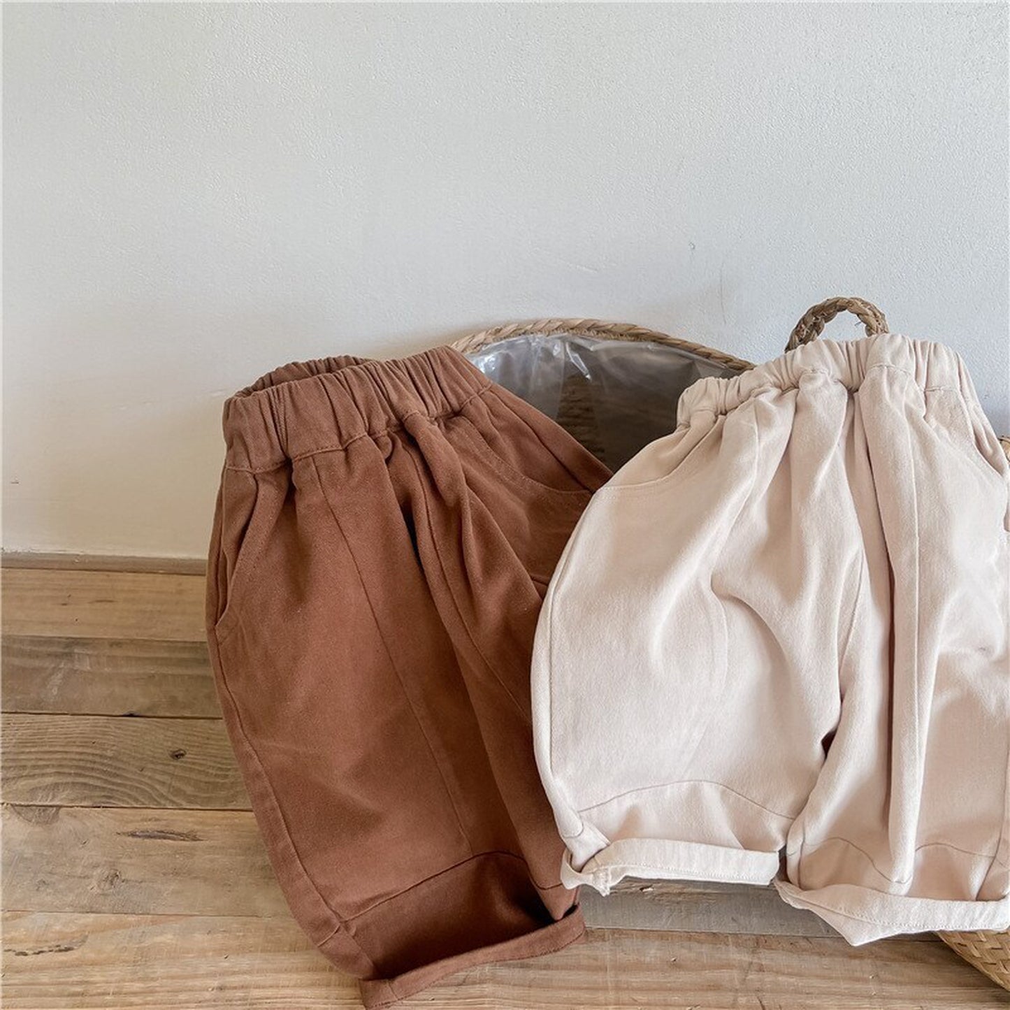 -キッズ ルーズ パンツ【mh0000331】 - mamahalo shop - ロングパンツ・スウェットパンツ -  べビー服 - 子供服 - 男の子 - 女の子