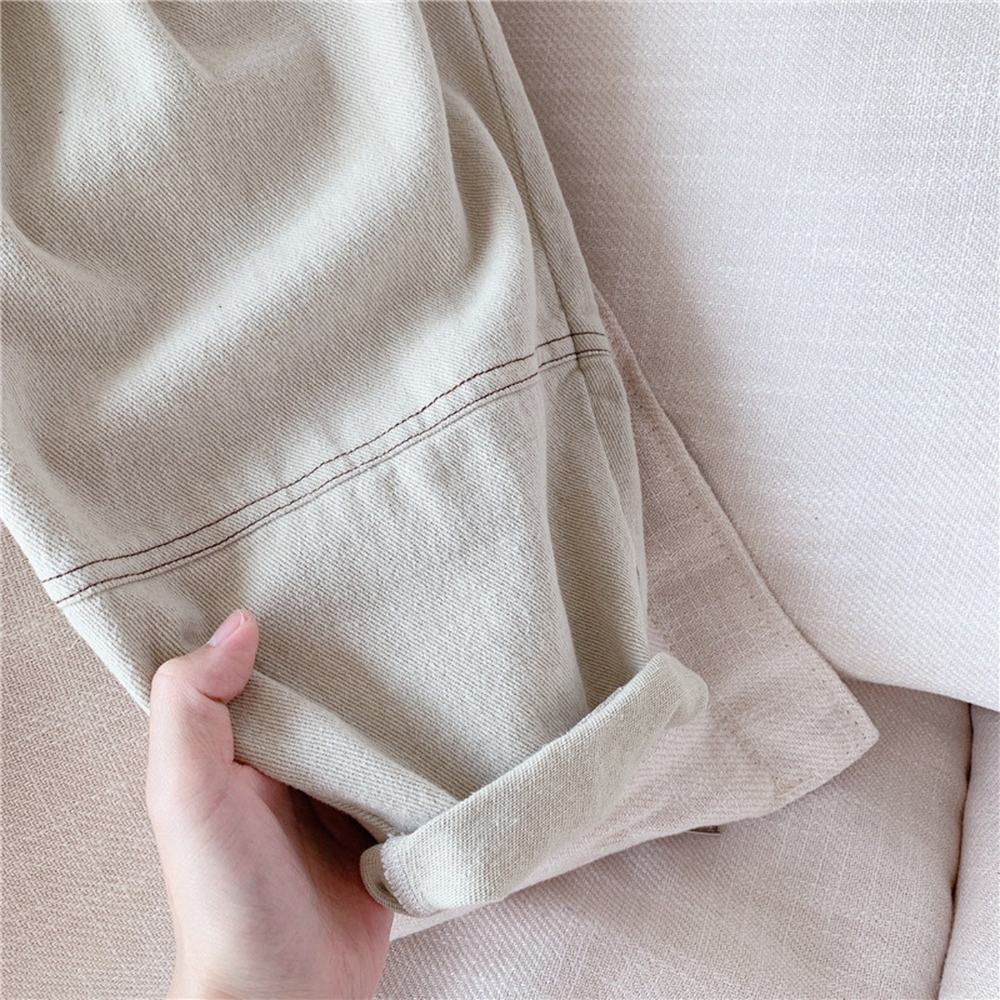 -# キッズパンツ ルーズ 切り替え クロップドパンツ 2カラー【mh0000407】 - mamahalo shop - ロングパンツ・スウェットパンツ -  べビー服 - 子供服 - 男の子 - 女の子