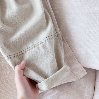 -# キッズパンツ ルーズ 切り替え クロップドパンツ 2カラー【mh0000407】 - mamahalo shop - ロングパンツ・スウェットパンツ -  べビー服 - 子供服 - 男の子 - 女の子