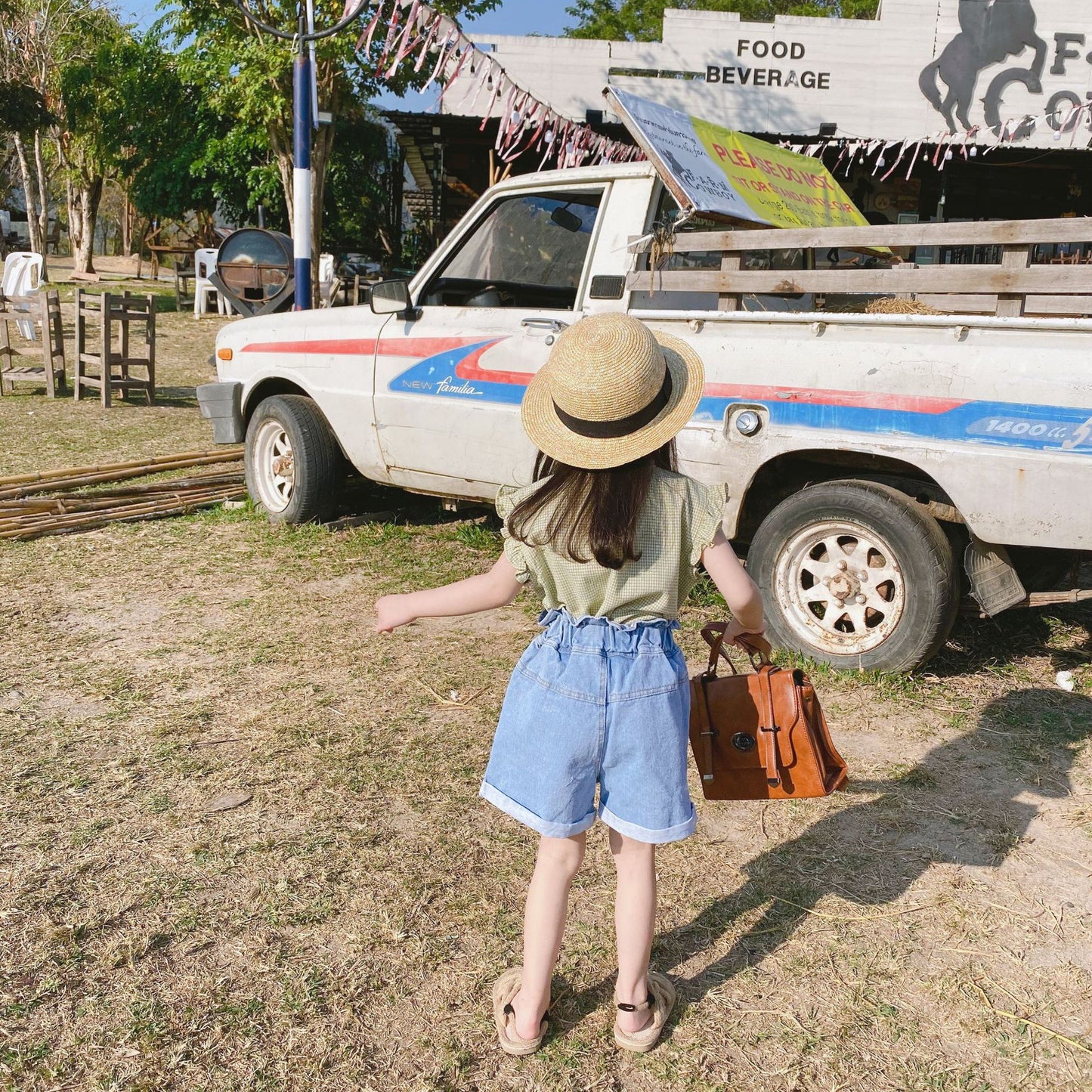 -キッズ チェック ノースリーブ トップス【mh0000046】 - mamahalo shop - タンクトップ・キャミソール・ノースリーブトップス -  べビー服 - 子供服 - 男の子 - 女の子