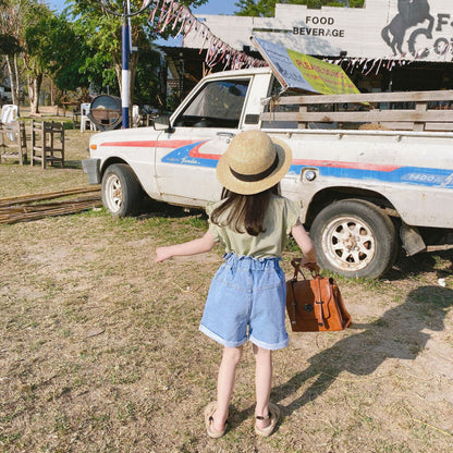 -キッズ チェック ノースリーブ トップス【mh0000046】 - mamahalo shop - タンクトップ・キャミソール・ノースリーブトップス -  べビー服 - 子供服 - 男の子 - 女の子