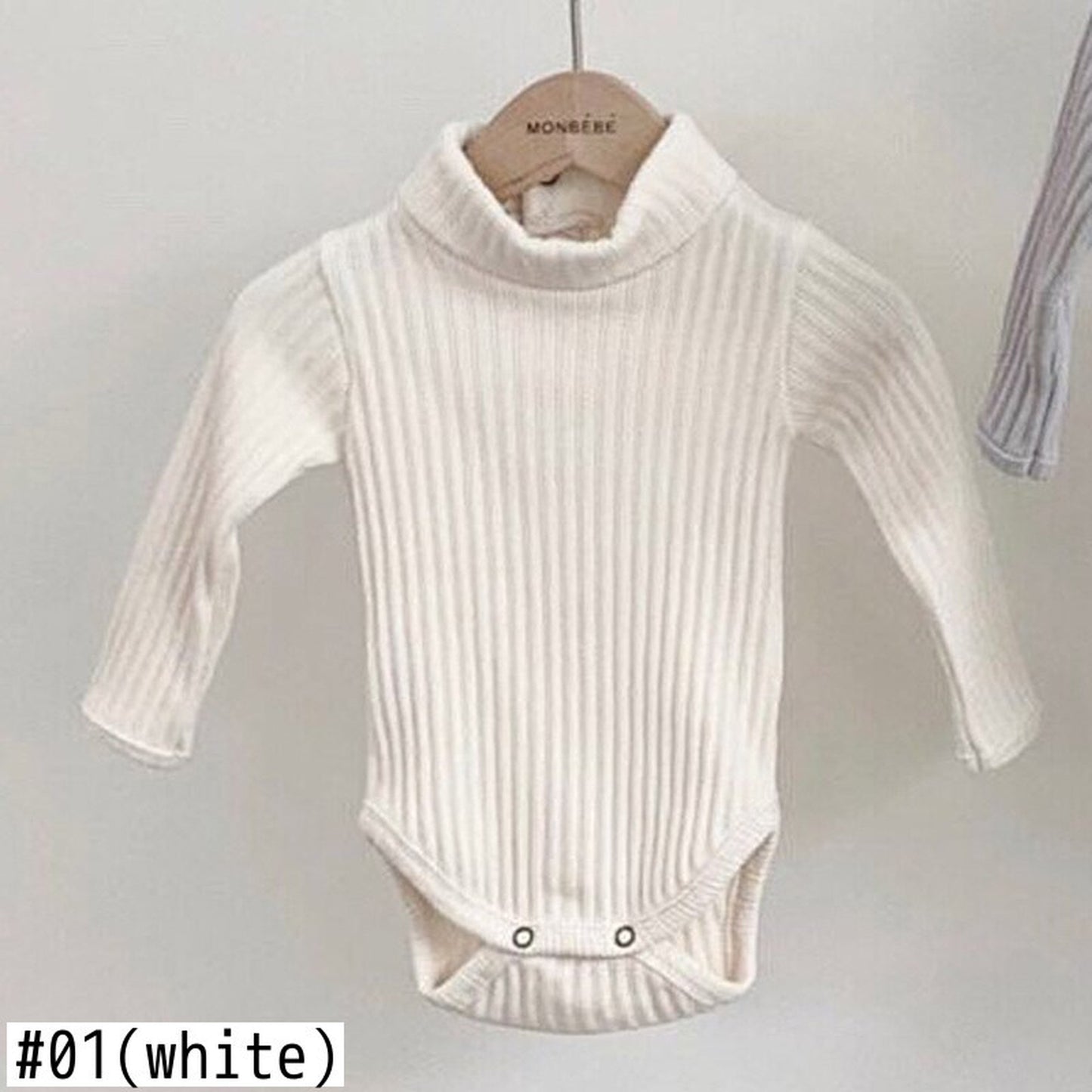 -ベビー タートル ハイネック ロンパース【mh0000222】 - mamahalo shop - 長袖ロンパース -  べビー服 - 子供服 - 男の子 - 女の子