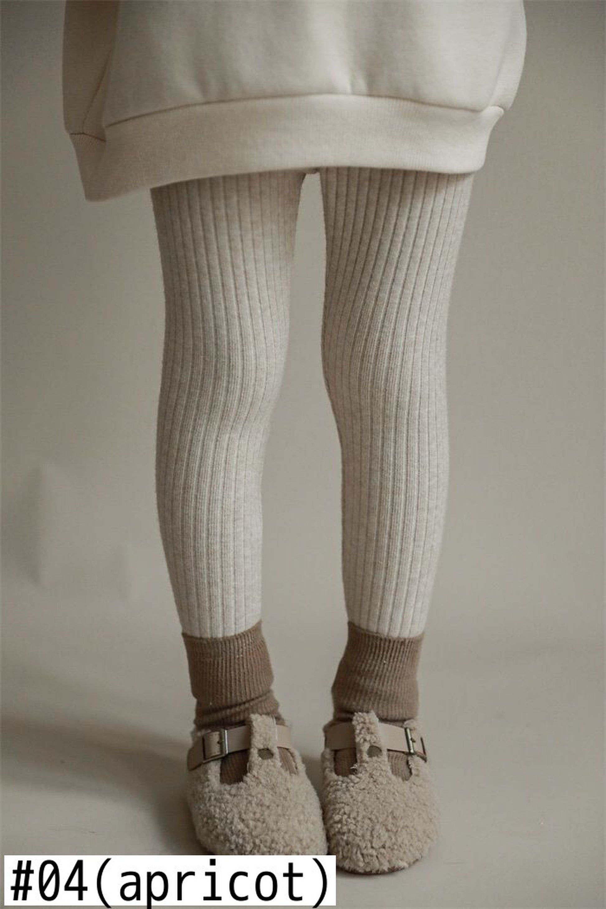 -キッズ リブニット レギンス パンツ【mh0000216】 - mamahalo shop - レギンスパンツ -  べビー服 - 子供服 - 男の子 - 女の子