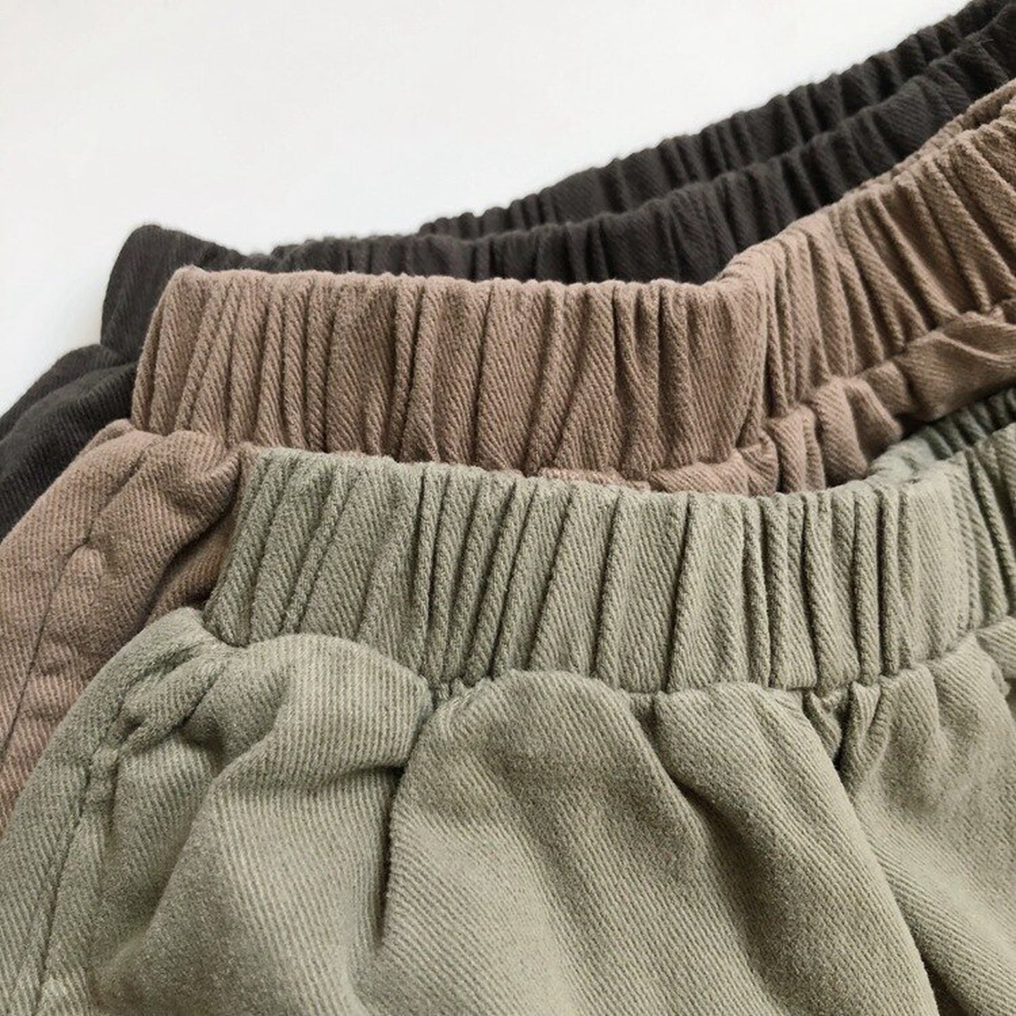 -キッズ シンプル ルーズ パンツ - mamahalo shop - ロングパンツ・スウェットパンツ -  べビー服 - 子供服 - 男の子 - 女の子