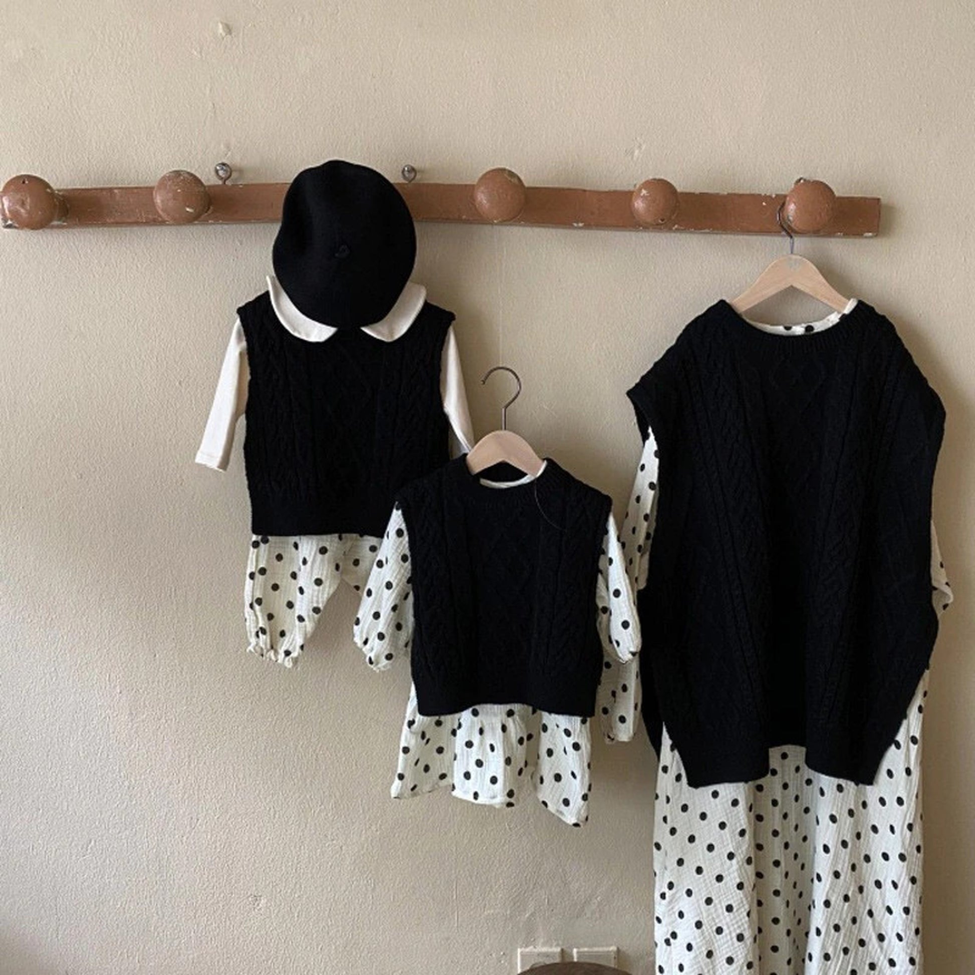 -ベビー ニット ベスト【mh0000247】 - mamahalo shop - ベスト -  べビー服 - 子供服 - 男の子 - 女の子