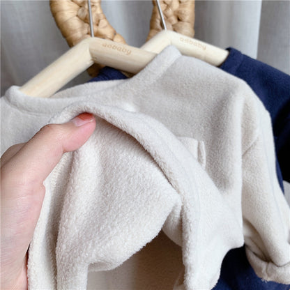 -キッズ フリース トップス【mh0000273】 - mamahalo shop - 長袖Tシャツ -  べビー服 - 子供服 - 男の子 - 女の子