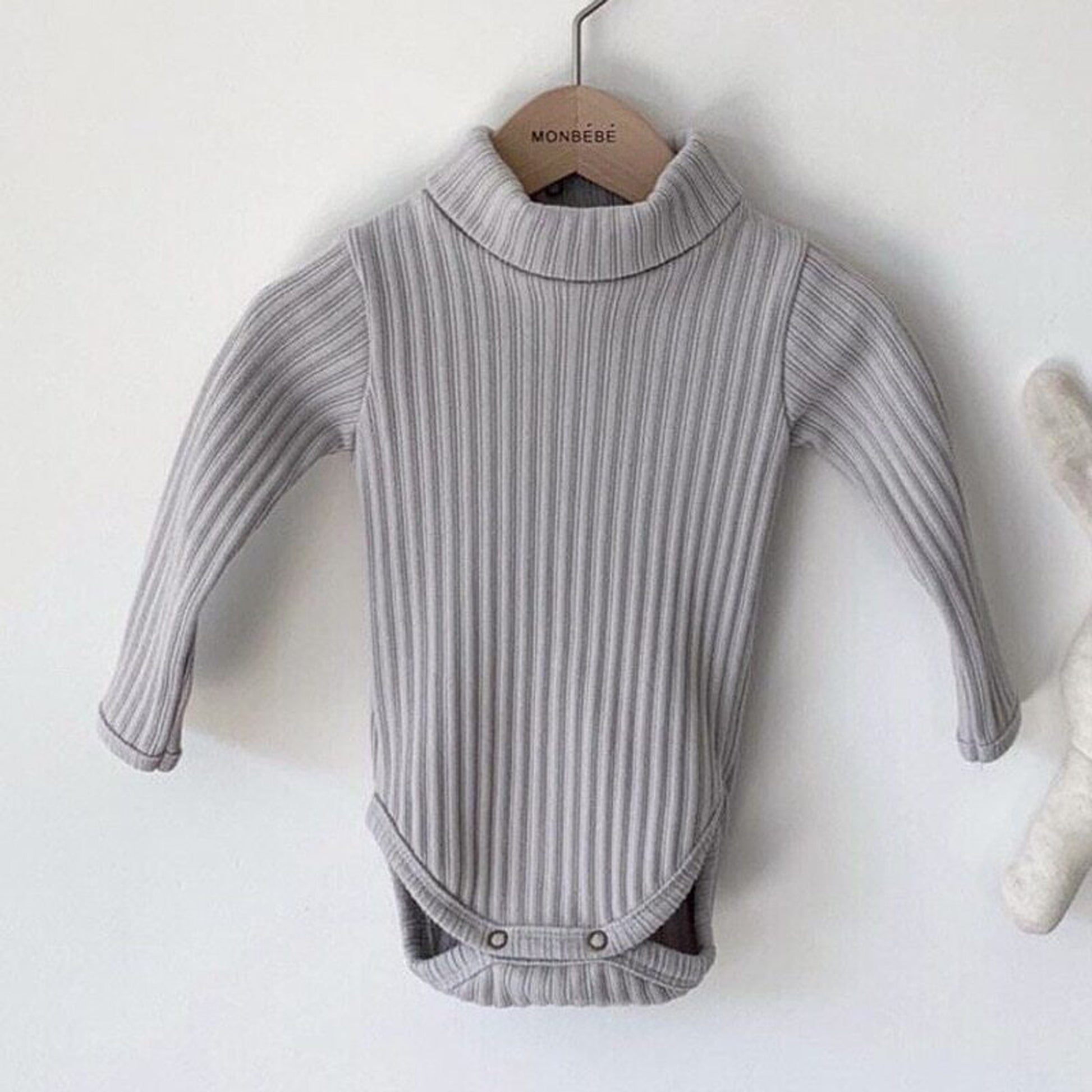 -ベビー タートル ハイネック ロンパース【mh0000222】 - mamahalo shop - 長袖ロンパース -  べビー服 - 子供服 - 男の子 - 女の子