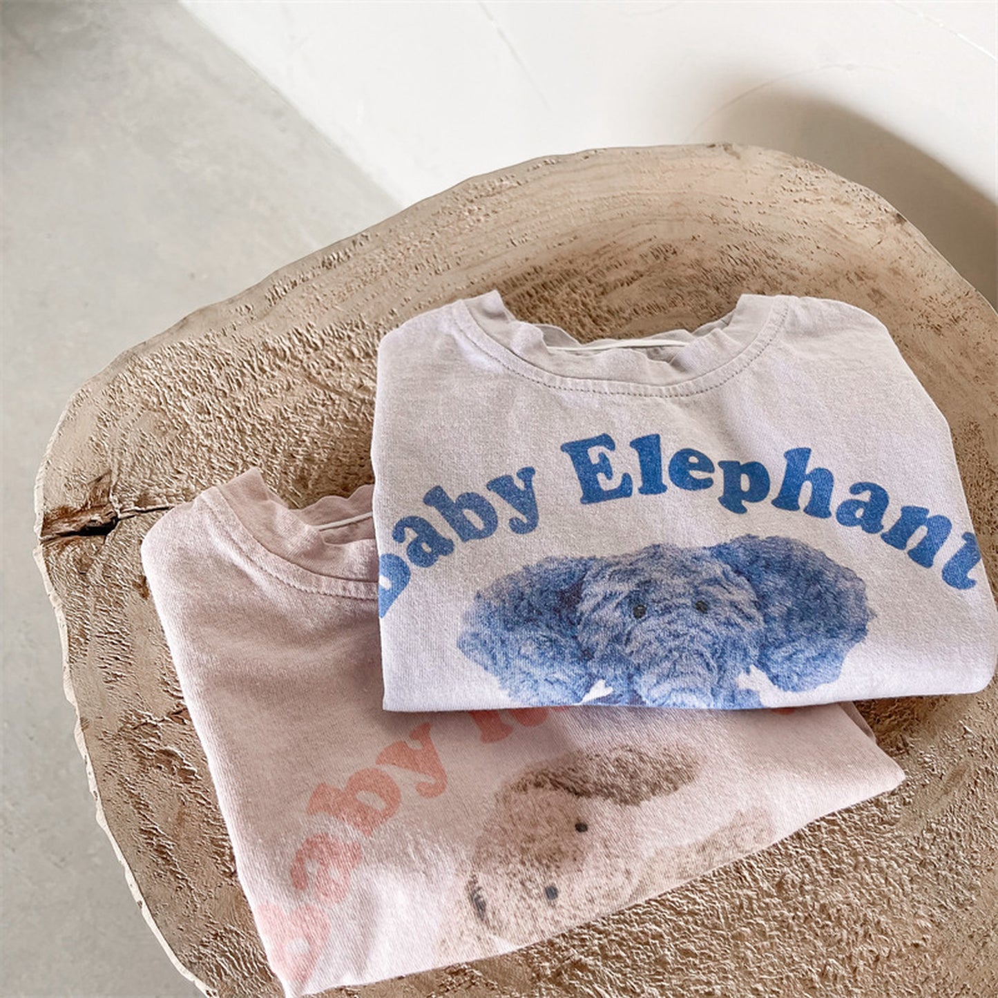 -キッズ うさぎ バニー ぞう エレファント 半袖 Tシャツ【mh0000791】 - mamahalo shop - 半袖Tシャツ -  べビー服 - 子供服 - 男の子 - 女の子