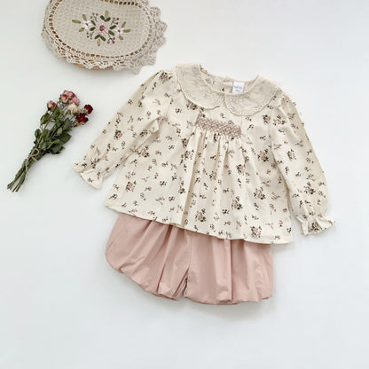 -キッズ バルーン ショートパンツ かぼちゃパンツ - mamahalo shop - ハーフパンツ・ショートパンツ -  べビー服 - 子供服 - 男の子 - 女の子