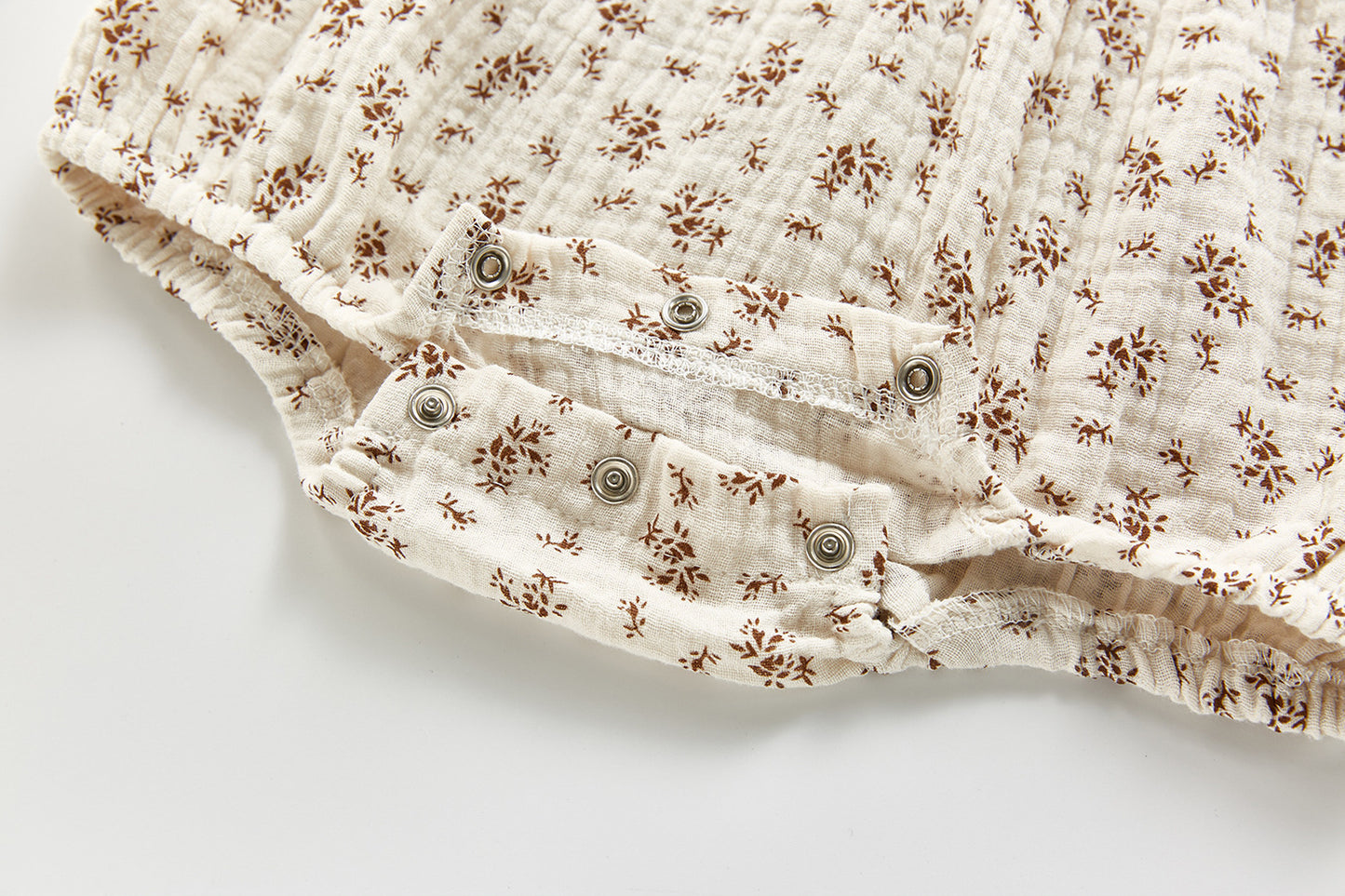 -ベビー フラワー ロンパース 帽子 セット - mamahalo shop - 長袖ロンパース -  べビー服 - 子供服 - 男の子 - 女の子