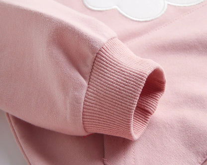 -ベビー フラワー ロンパース リボン ヘアバンド セット - mamahalo shop - 長袖ロンパース -  べビー服 - 子供服 - 男の子 - 女の子