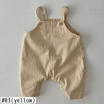 -ベビー ノースリーブ ジャンプスーツ サロペットパンツ - mamahalo shop - ノースリーブジャンプスーツ -  べビー服 - 子供服 - 男の子 - 女の子