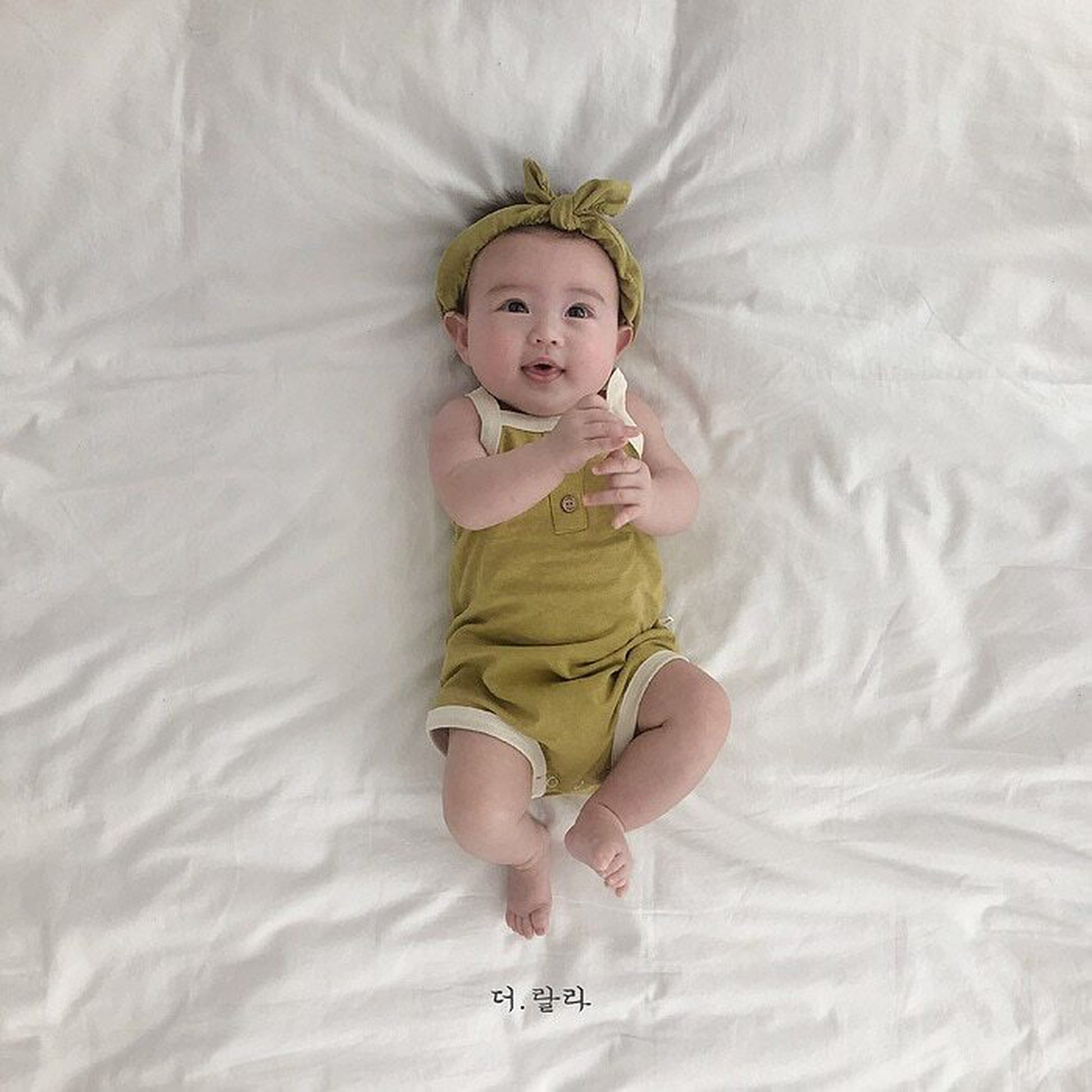 -ベビーロンパース キャミソールボディスーツ タンクロンパース 3カラー【mh0000535】 - mamahalo shop - ノースリーブロンパース -  べビー服 - 子供服 - 男の子 - 女の子