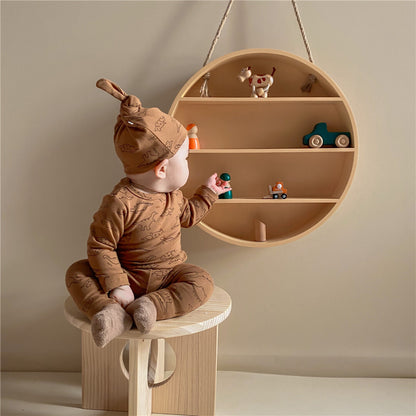 -ベビー 恐竜 ダイナソー セットアップ ロンパース 帽子 トップス パンツ【mh0000227】 - mamahalo shop - ロンパースセットアップ -  べビー服 - 子供服 - 男の子 - 女の子