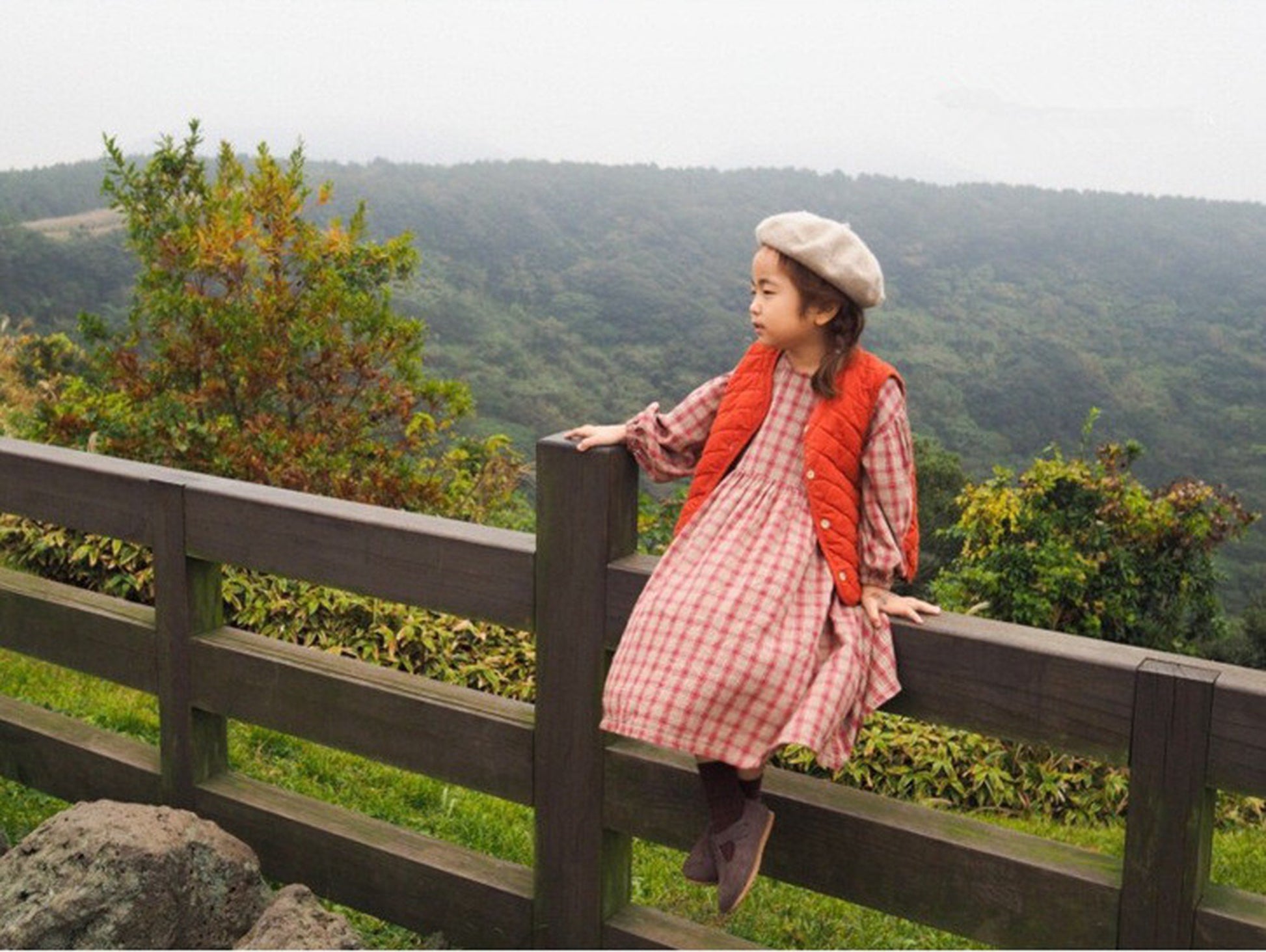 -キッズ チェック ワンピース【mh0000324】 - mamahalo shop - 長袖ワンピース -  べビー服 - 子供服 - 男の子 - 女の子