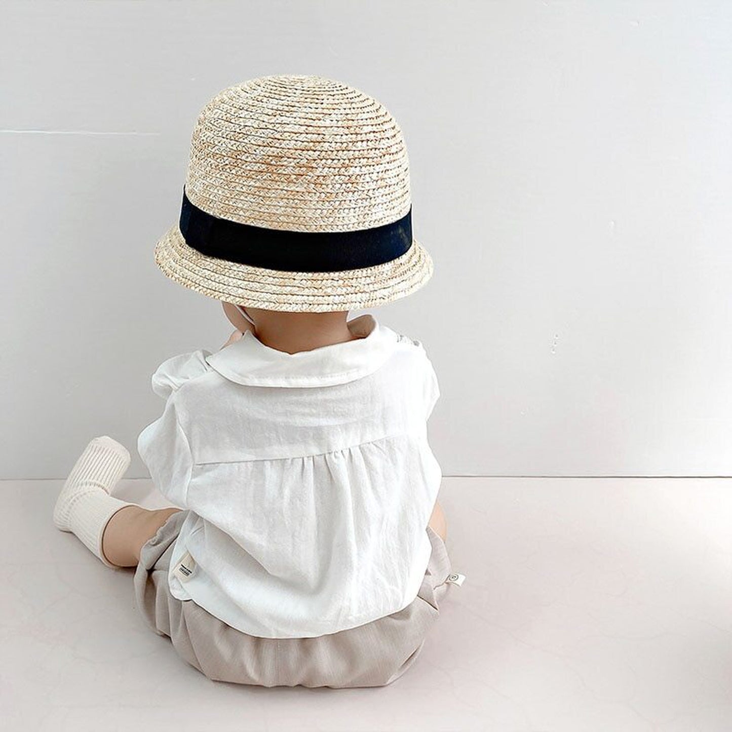 -ベビー セットアップ 蝶ネクタイ シャツ パンツ お出かけ【mh0000382】 - mamahalo shop - 長袖セットアップ -  べビー服 - 子供服 - 男の子 - 女の子