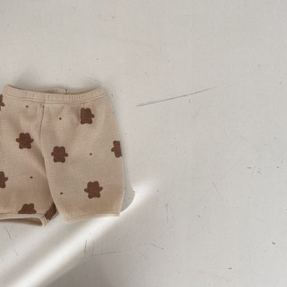 -キッズ くま セットアップ【mh0000448】 - mamahalo shop - ノースリーブセットアップ -  べビー服 - 子供服 - 男の子 - 女の子