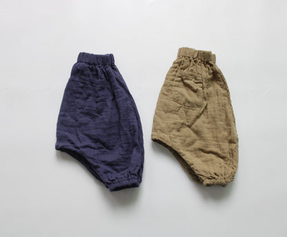 -キッズ サルエル パンツ【mh0000533】 - mamahalo shop - ロングパンツ・スウェットパンツ -  べビー服 - 子供服 - 男の子 - 女の子