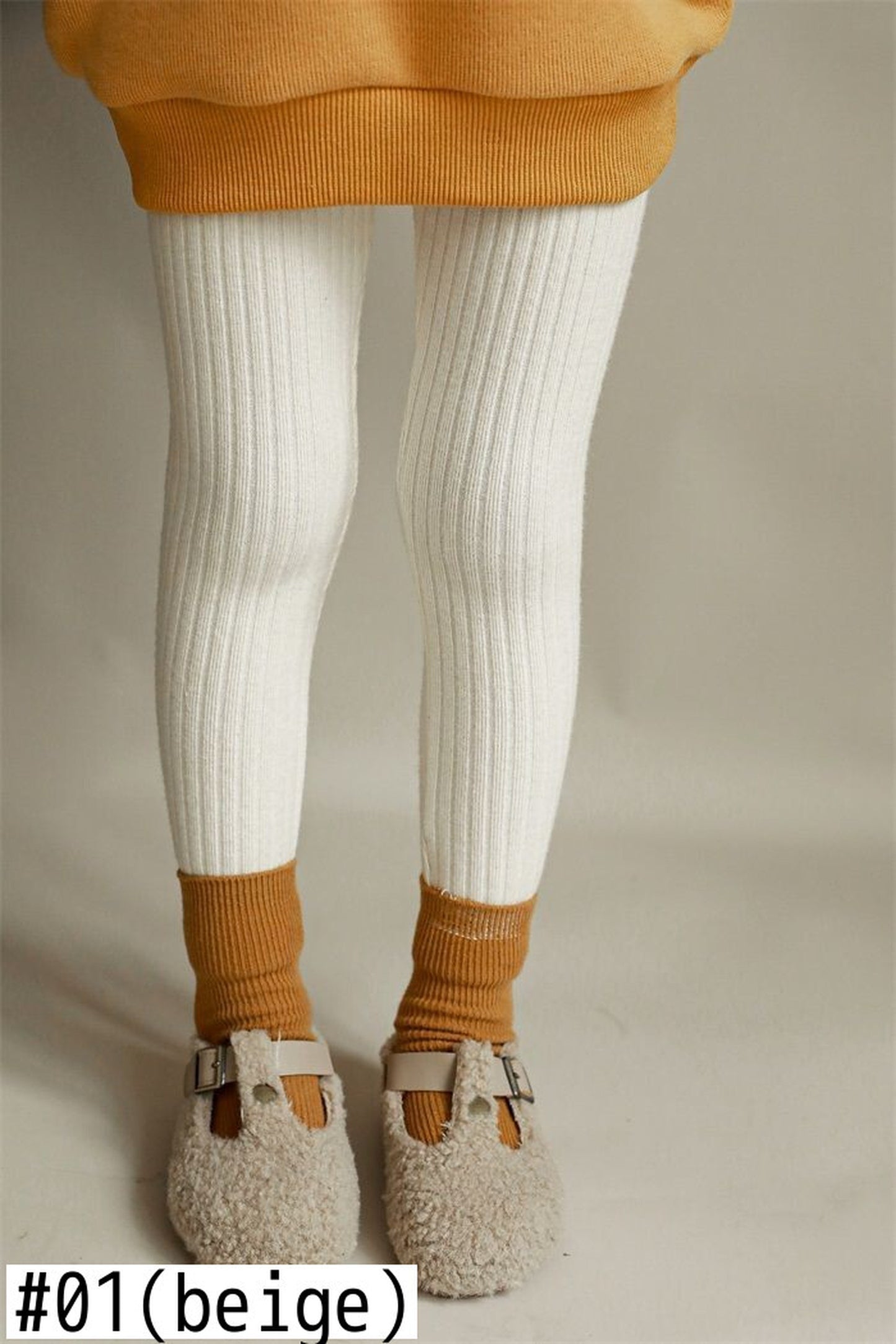 -キッズ リブニット レギンス パンツ【mh0000216】 - mamahalo shop - レギンスパンツ -  べビー服 - 子供服 - 男の子 - 女の子