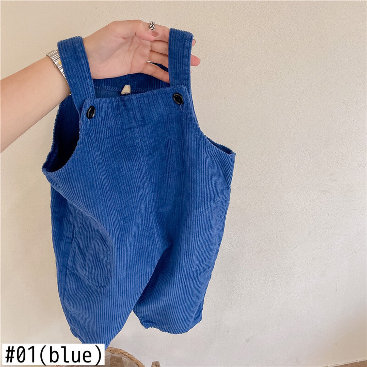 -キッズ コーデュロイ オーバーオール サロペット パンツ【mh0000399】 - mamahalo shop - オーバーオール -  べビー服 - 子供服 - 男の子 - 女の子