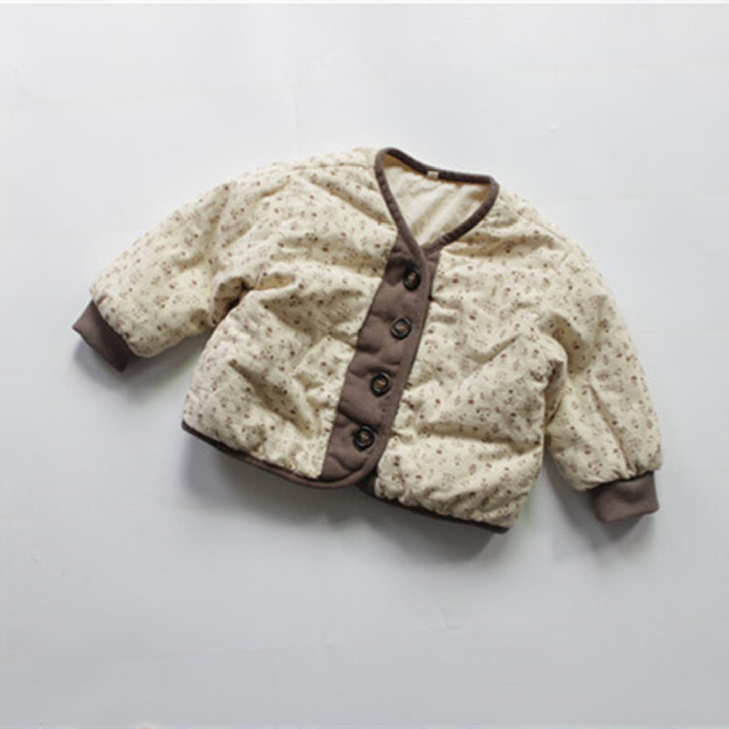 -キッズ フラワー ジャケット【mh0000300】 - mamahalo shop - ショートコート・ジャケット・ジャンパー -  べビー服 - 子供服 - 男の子 - 女の子