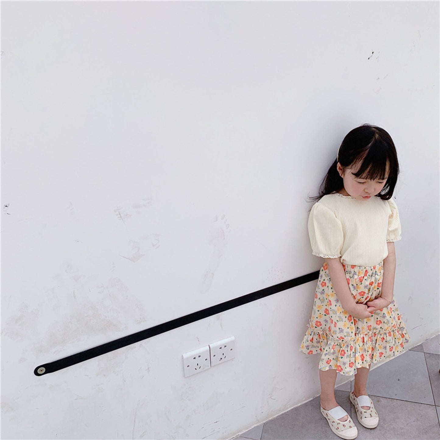 -キッズ レース 半袖 トップス - mamahalo shop - 半袖Tシャツ -  べビー服 - 子供服 - 男の子 - 女の子