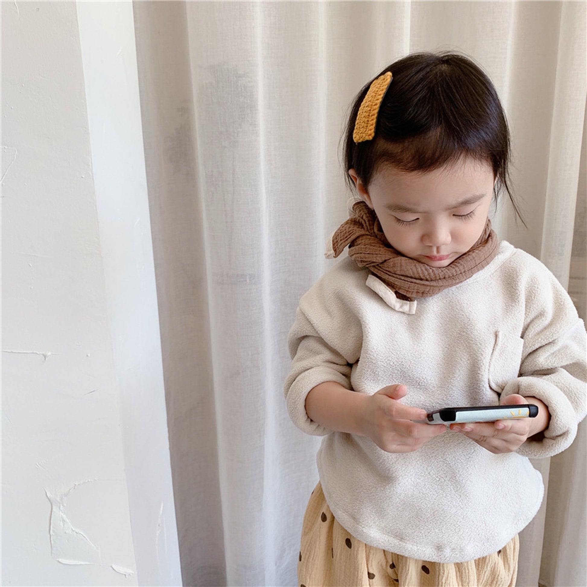 -キッズ フリース トップス【mh0000273】 - mamahalo shop - 長袖Tシャツ -  べビー服 - 子供服 - 男の子 - 女の子