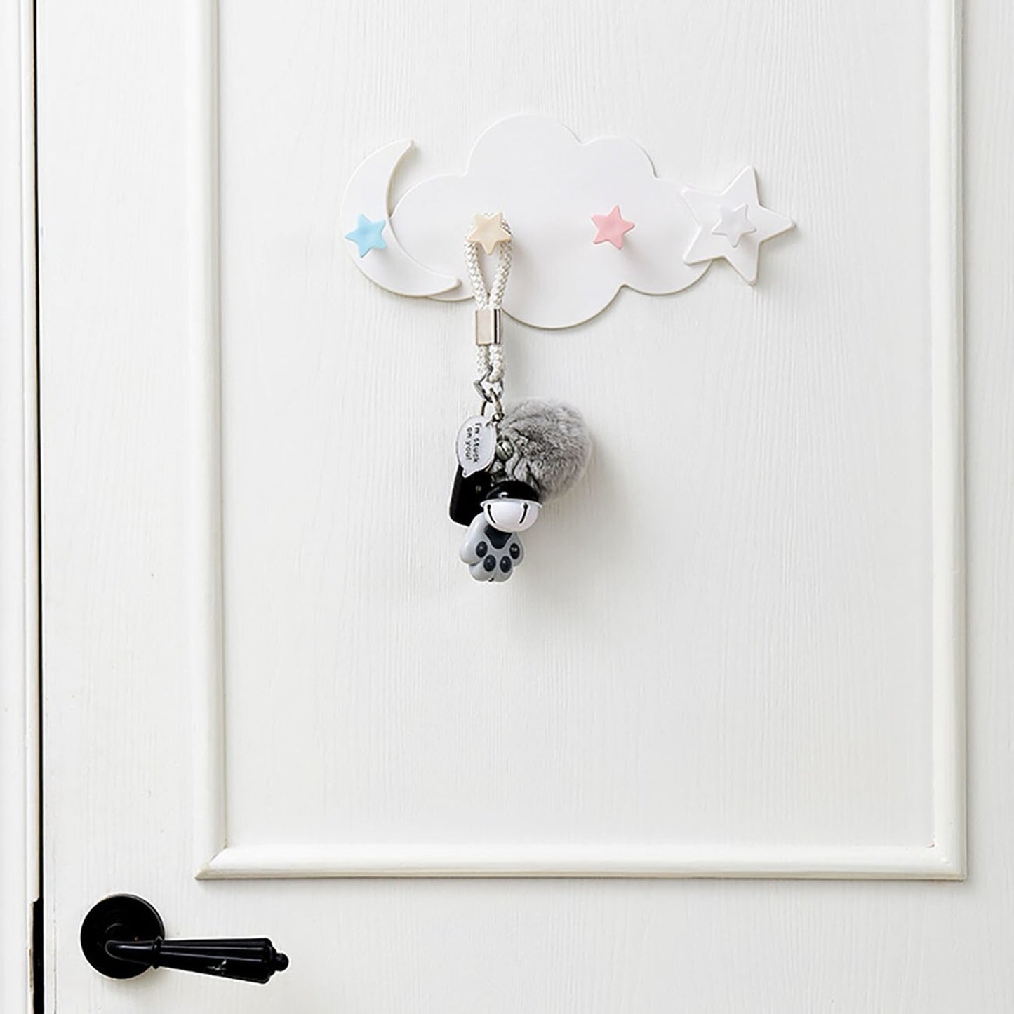 -キュートな壁掛けフック デザイン小物 クラウドウォールフック ベビーキッズルームに 雲と星と月【mh0000006】 - mamahalo shop - ベビー＆キッズ家具 -  べビー服 - 子供服 - 男の子 - 女の子