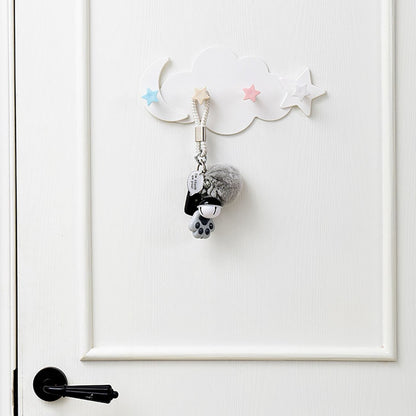 -キュートな壁掛けフック デザイン小物 クラウドウォールフック ベビーキッズルームに 雲と星と月【mh0000006】 - mamahalo shop - ベビー＆キッズ家具 -  べビー服 - 子供服 - 男の子 - 女の子