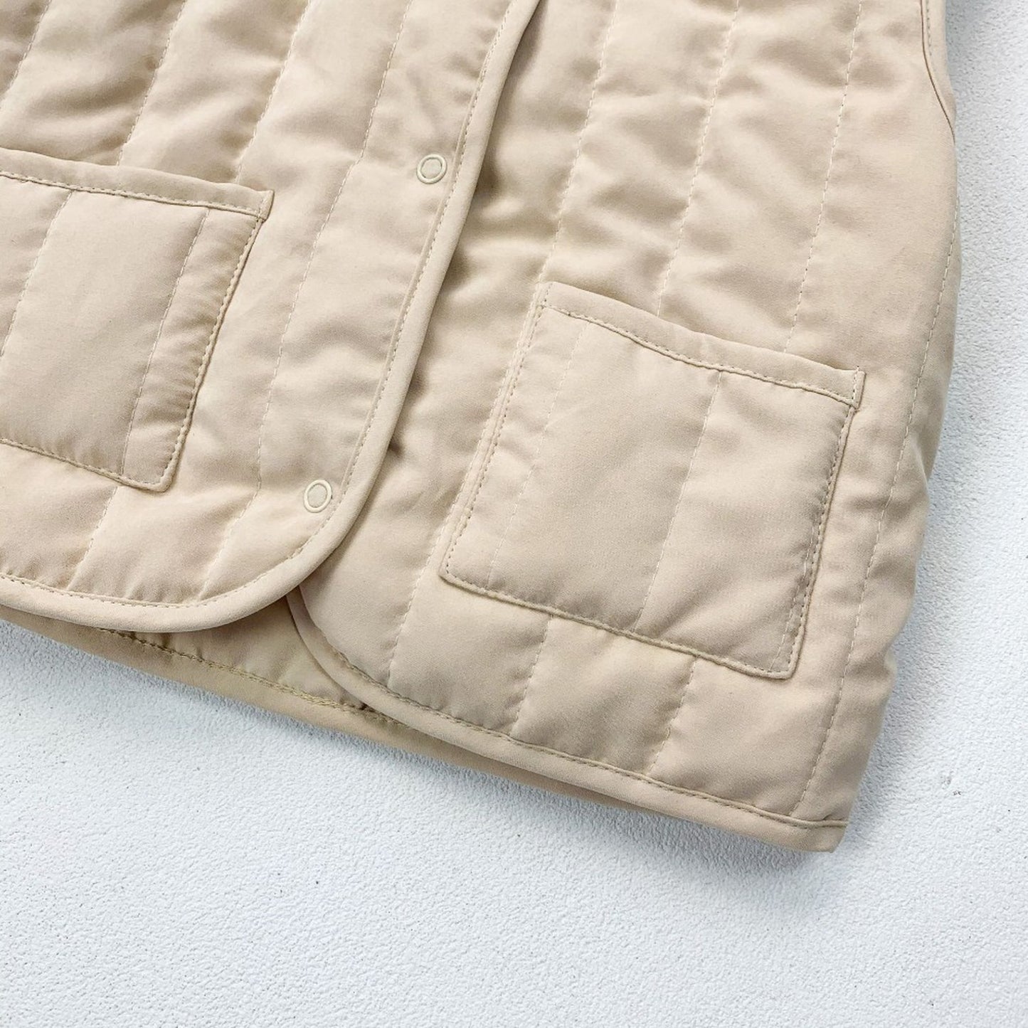 -ベビー キルティング ベスト 帽子 セット【mh0000242】 - mamahalo shop - ベスト -  べビー服 - 子供服 - 男の子 - 女の子