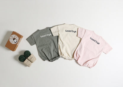 -ベビー HELLO  半袖 ロンパース【mh0000562】 - mamahalo shop - 半袖ロンパース -  べビー服 - 子供服 - 男の子 - 女の子