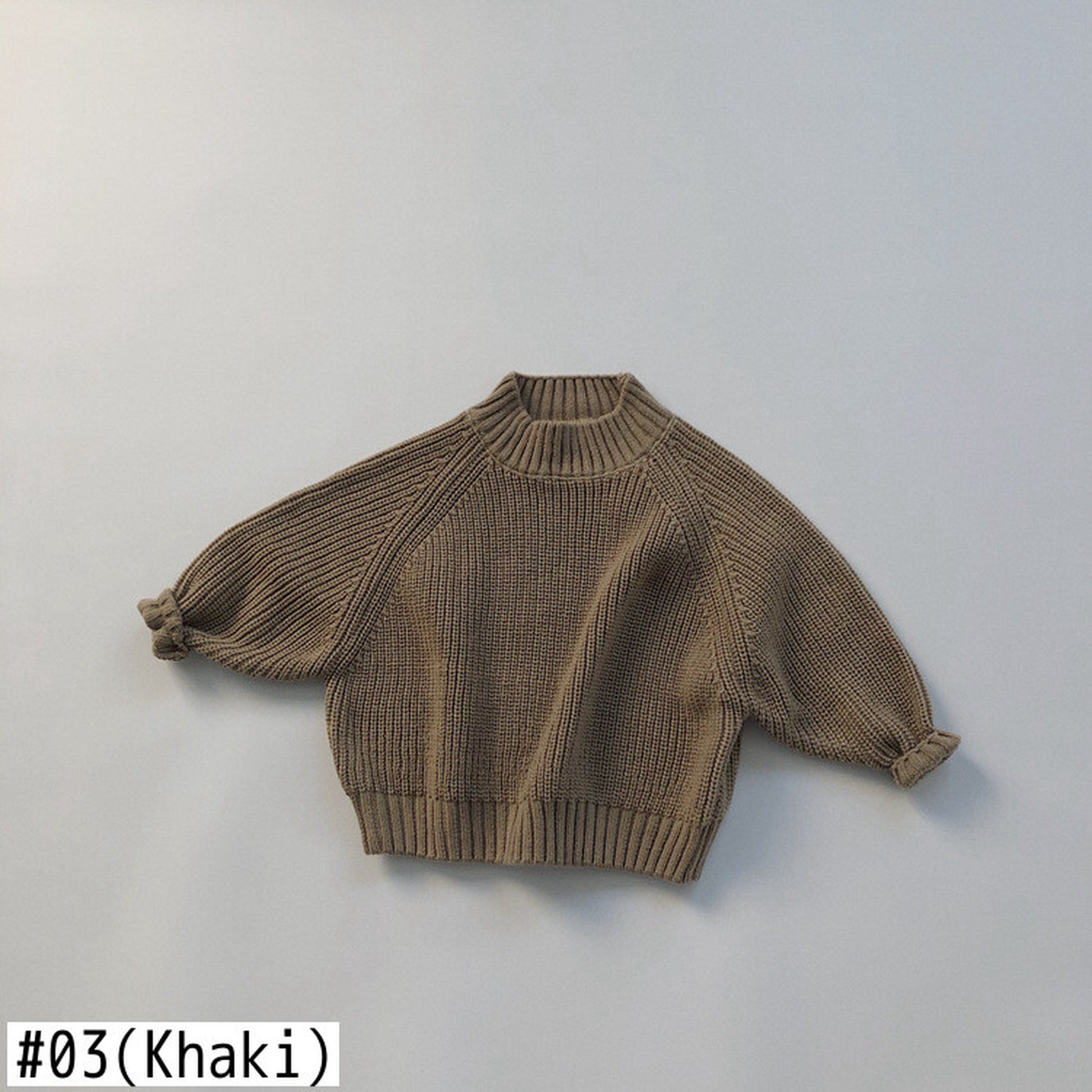 -キッズ シンプル ニット セーター【mh0000261】 - mamahalo shop - ニット・セーター -  べビー服 - 子供服 - 男の子 - 女の子