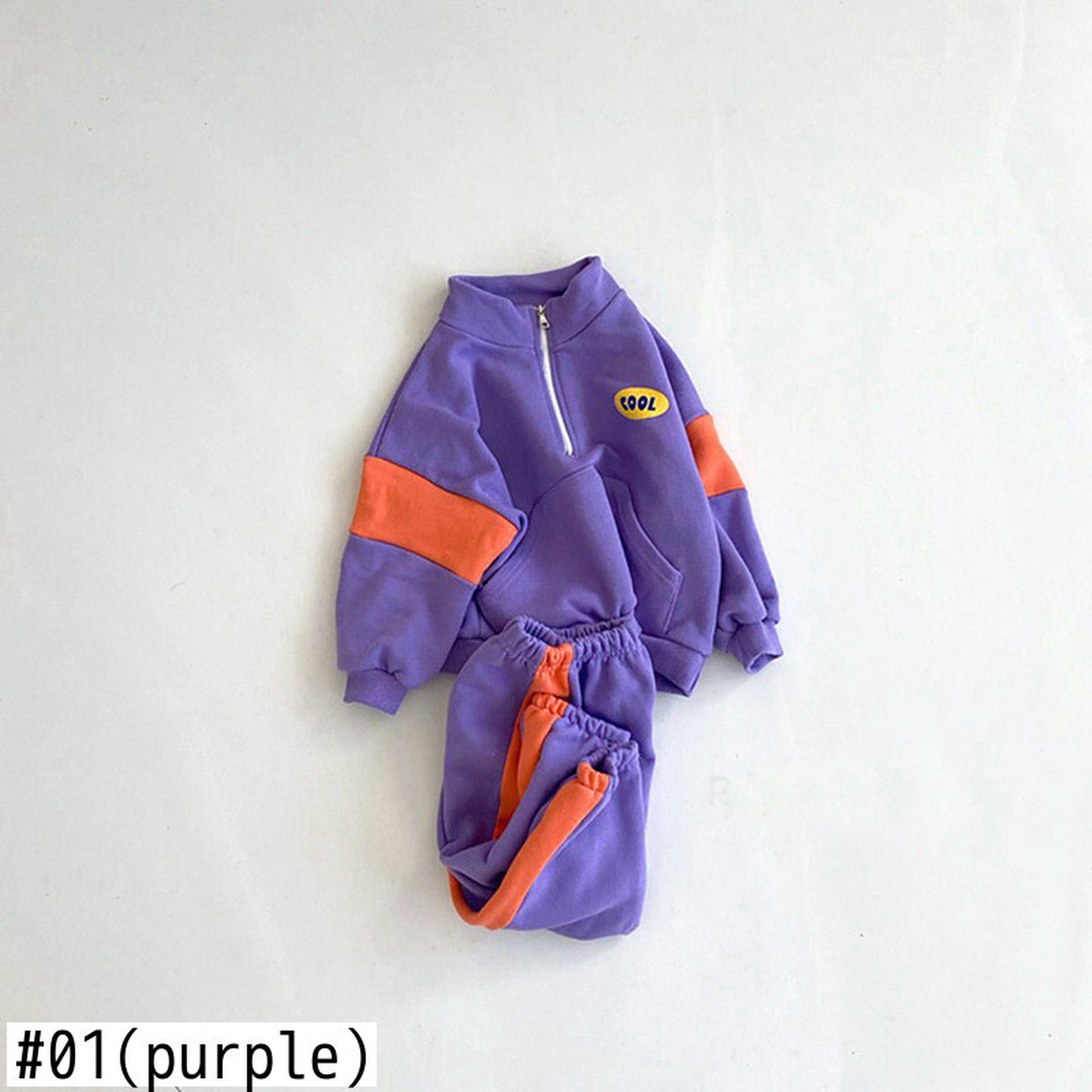 -ベビー キッズ スウェット セットアップ トップス パンツ【mh0000224】 - mamahalo shop - 長袖セットアップ -  べビー服 - 子供服 - 男の子 - 女の子