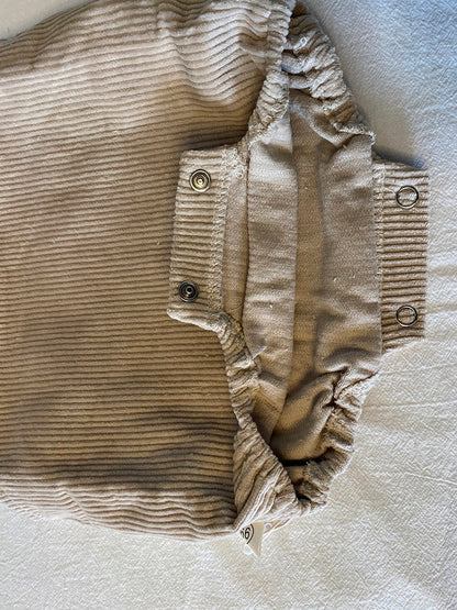 -ベビー コーデュロイ レインボー ロンパース - mamahalo shop - ノースリーブロンパース -  べビー服 - 子供服 - 男の子 - 女の子