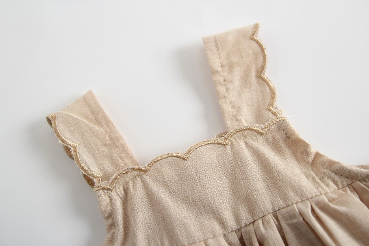 -ベビー キャミソール スカート ロンパース【mh0000557】 - mamahalo shop - ノースリーブロンパース -  べビー服 - 子供服 - 男の子 - 女の子