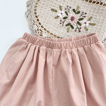 -キッズ バルーン ショートパンツ かぼちゃパンツ - mamahalo shop - ハーフパンツ・ショートパンツ -  べビー服 - 子供服 - 男の子 - 女の子