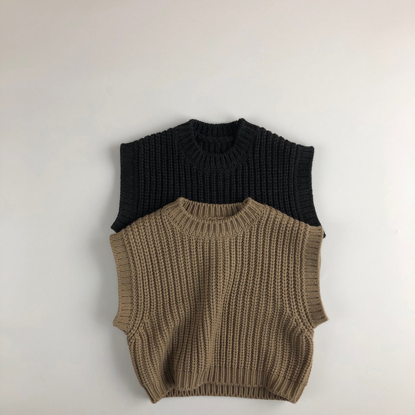 -キッズ ニット ベスト【mh0000262】 - mamahalo shop - ベスト -  べビー服 - 子供服 - 男の子 - 女の子