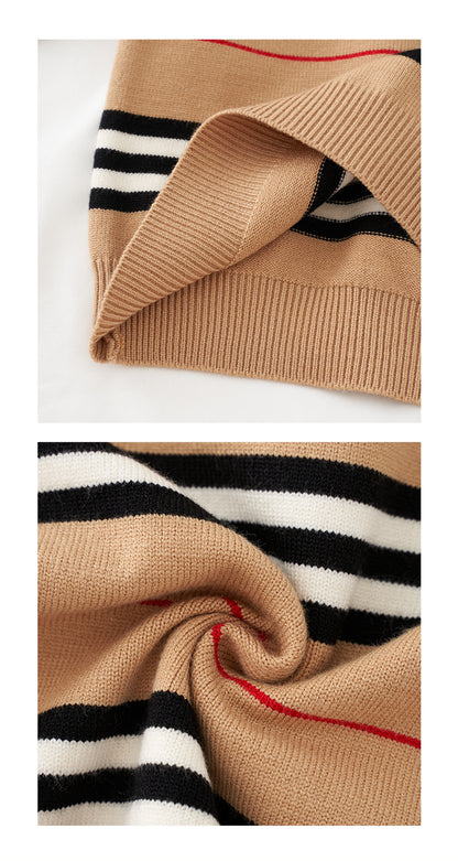 -キッズ ニット セットアップ リボン セーター スカート - mamahalo shop - 長袖セットアップ -  べビー服 - 子供服 - 男の子 - 女の子