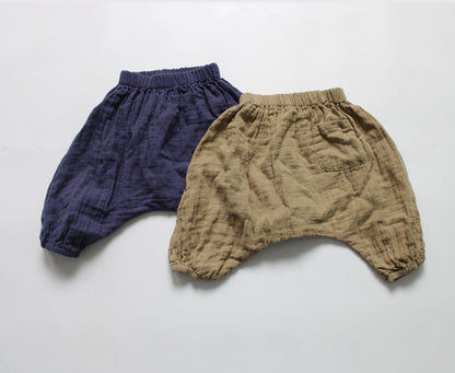 -キッズ サルエル パンツ【mh0000533】 - mamahalo shop - ロングパンツ・スウェットパンツ -  べビー服 - 子供服 - 男の子 - 女の子