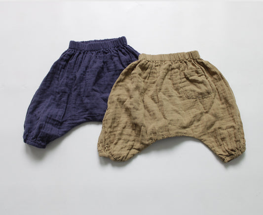 -キッズ サルエル パンツ【mh0000533】 - mamahalo shop - ロングパンツ・スウェットパンツ -  べビー服 - 子供服 - 男の子 - 女の子