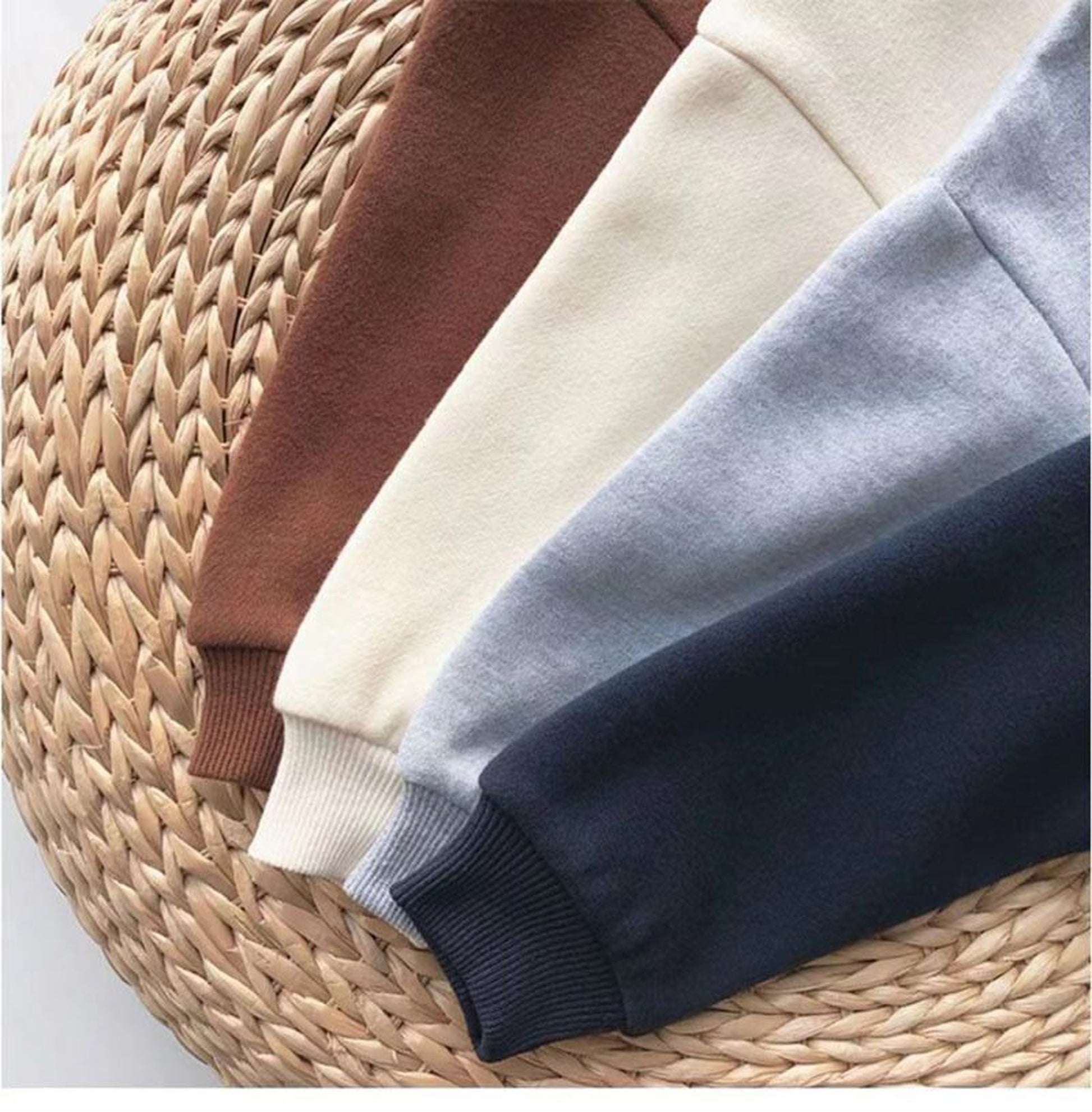 -ベビー 刺繍 レター ロゴ フーディ パーカー - mamahalo shop - カーディガン・パーカー -  べビー服 - 子供服 - 男の子 - 女の子