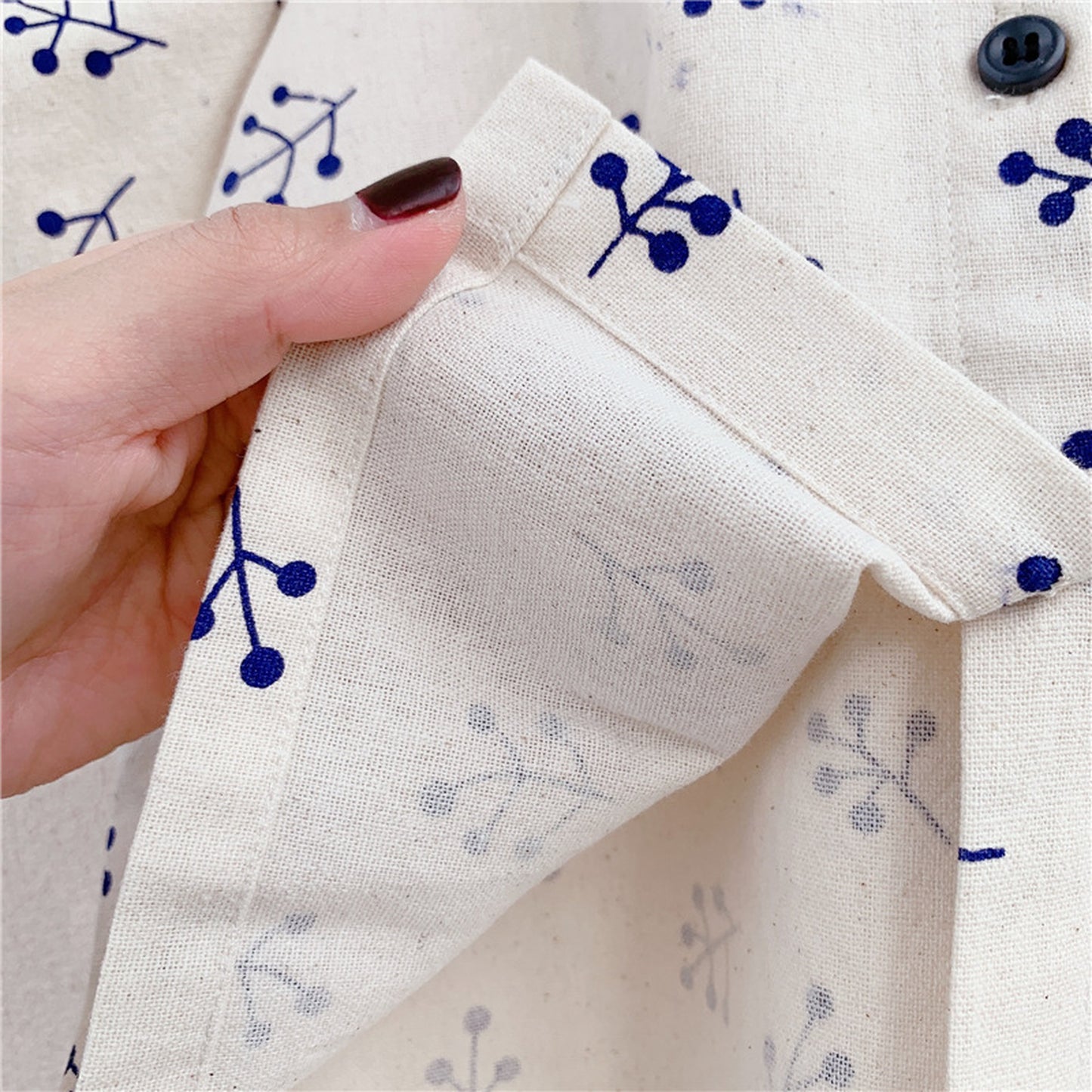 -キッズ パフスリーブ ブラウス【mh0000525】 - mamahalo shop - 半袖シャツ・ブラウス -  べビー服 - 子供服 - 男の子 - 女の子