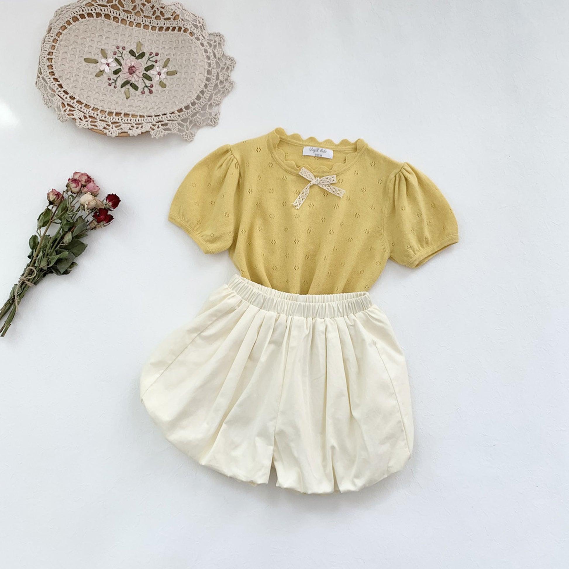 -キッズ バルーン ショートパンツ かぼちゃパンツ - mamahalo shop - ハーフパンツ・ショートパンツ -  べビー服 - 子供服 - 男の子 - 女の子