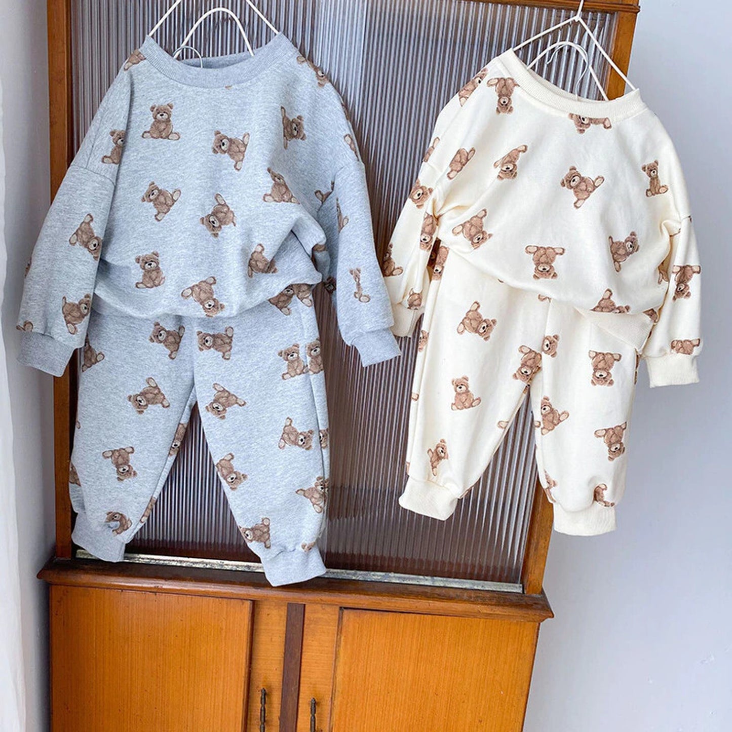 -キッズ セットアップ トレーナー パンツ スウェット【mh0000059】 - mamahalo shop - 長袖セットアップ -  べビー服 - 子供服 - 男の子 - 女の子