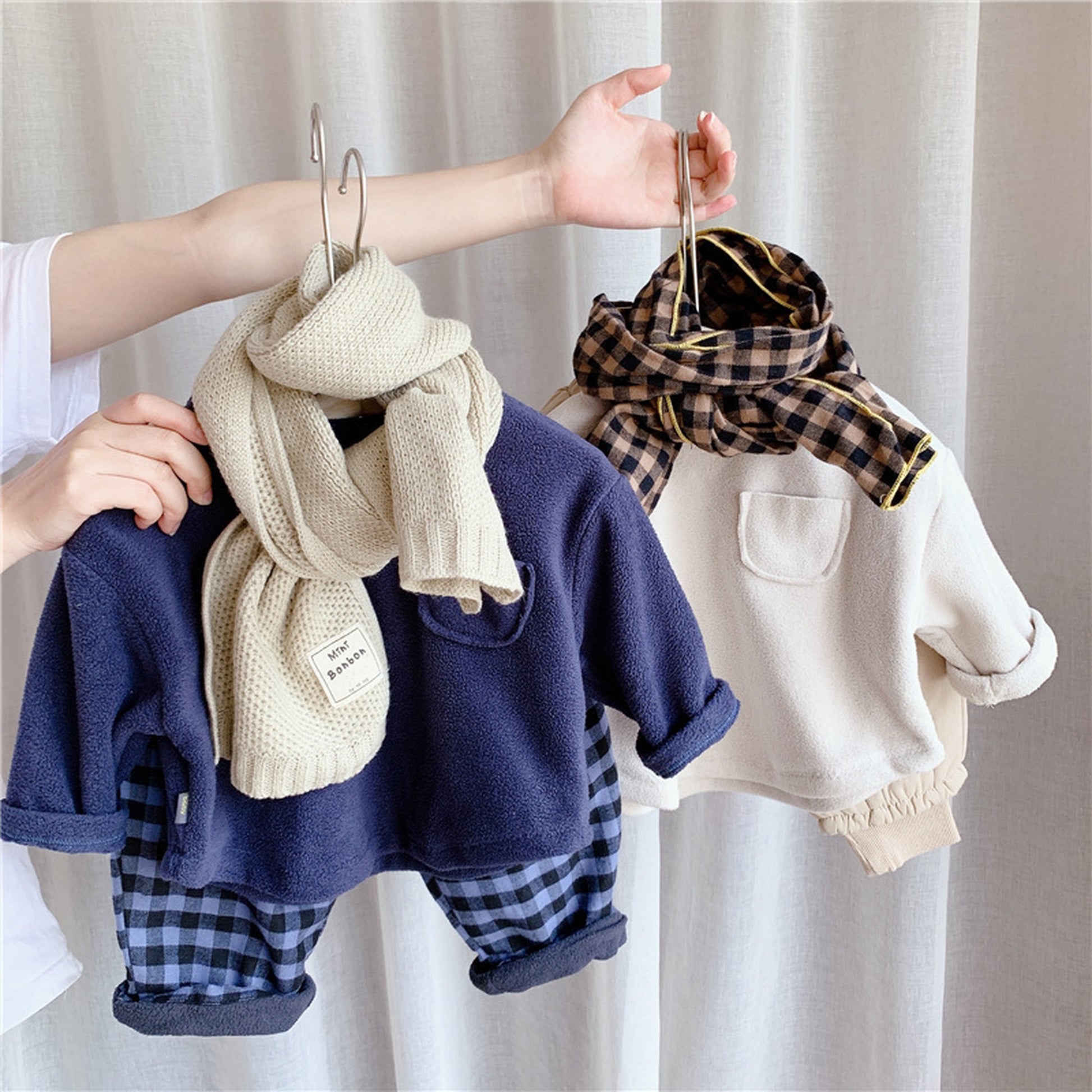 -キッズ フリース トップス【mh0000273】 - mamahalo shop - 長袖Tシャツ -  べビー服 - 子供服 - 男の子 - 女の子