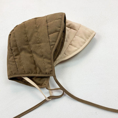 -ベビー キルティング ベスト 帽子 セット【mh0000242】 - mamahalo shop - ベスト -  べビー服 - 子供服 - 男の子 - 女の子