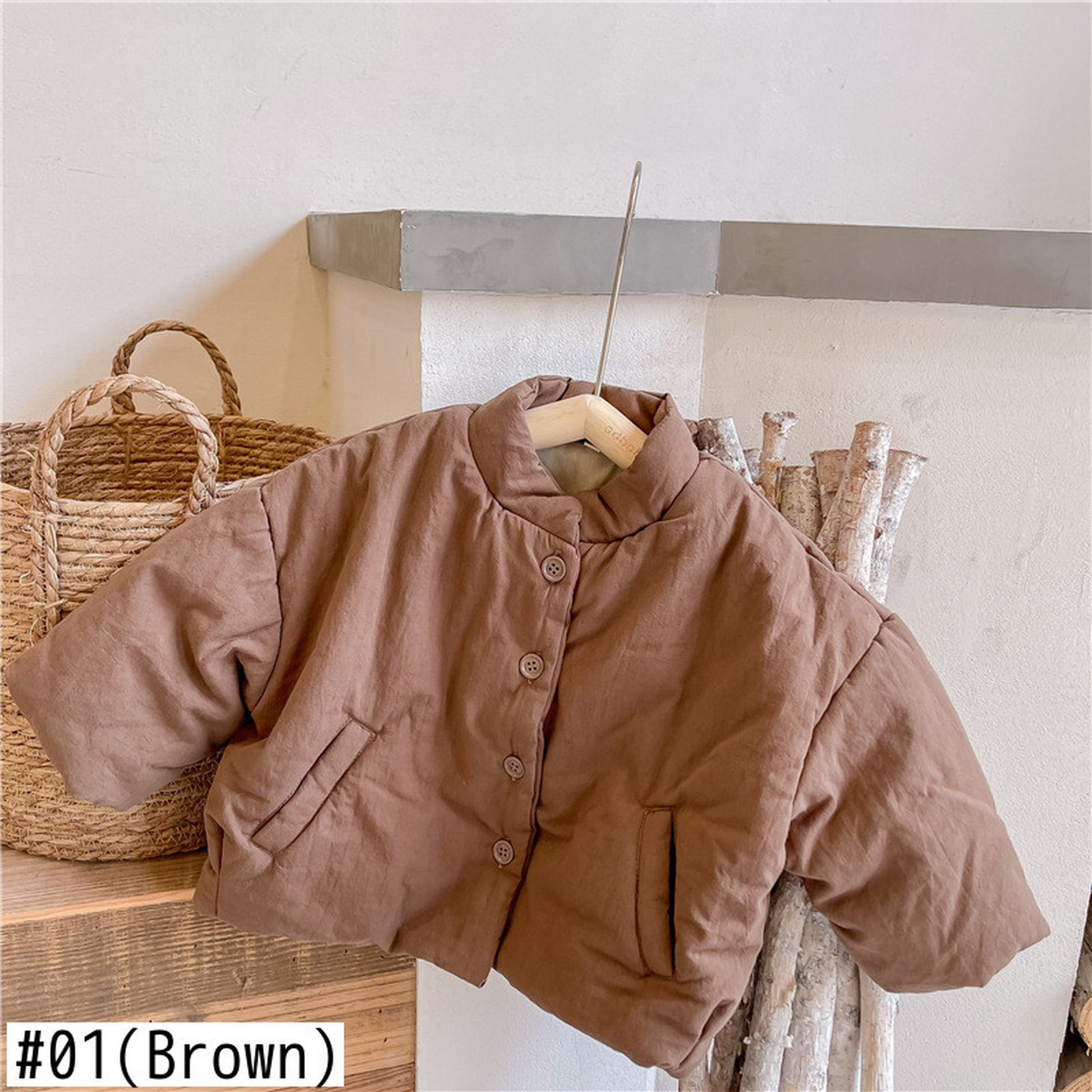 -キッズ ジャケット コート アウター【mh0000246】 - mamahalo shop - ショートコート・ジャケット・ジャンパー -  べビー服 - 子供服 - 男の子 - 女の子