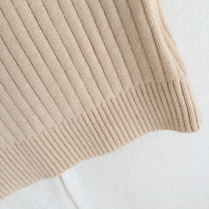 -キッズ ニット フリル トップス カットソー セーター【mh0000212】 - mamahalo shop - ニット・セーター -  べビー服 - 子供服 - 男の子 - 女の子