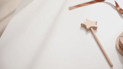 ウッドトイ 木製 おもちゃ 誕生日 ケーキ ベビー ブロック おままごと【mh0001367】